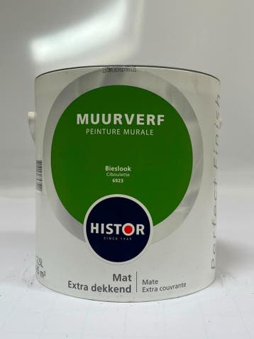 Histor Mat muurverf Bieslook SET 3x2,5L – nieuw, Doe-het-zelf en Verbouw, Verf, Beits en Lak, Nieuw, Beits, Rood, Verzenden