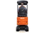 DELEKS® E120 Mini Graafmachine 1.2t ELEKTRISCH 4000W Lithium, Ophalen of Verzenden, Graafmachine