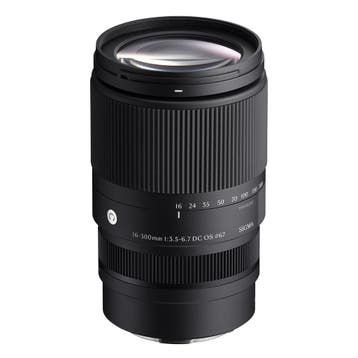 Sigma 16-300mm F3.5-6.7 DC OS (C) Canon RF-S Mount - Nieuw!, Zonnekap, Sigma, Nieuw, Canon RF