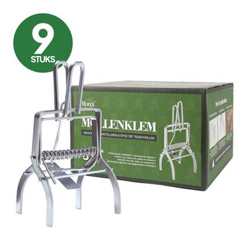 Mollenklem lluux 9 stuks met uitgebreide handleiding, Verzenden, Nieuw