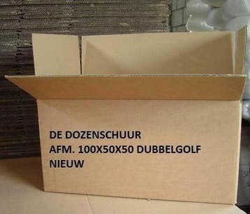 Extra grote Verhuisdozen  Verzenddozen  incl. 21% BTW, Doos, Opvouwbaar, Nieuw, Ophalen of Verzenden