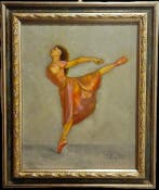 Carlo Esposito (XX) - Ballerina in rosa