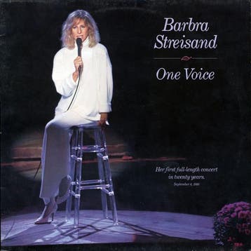 Barbra Streisand - One Voice, Ophalen of Verzenden, Gebruikt