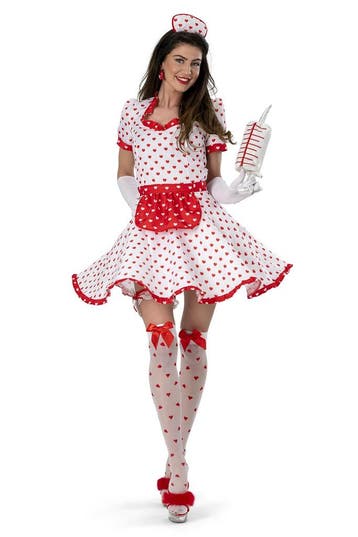 Verpleegster Outfit Hartjes Nathalie, Ophalen of Verzenden, Nieuw