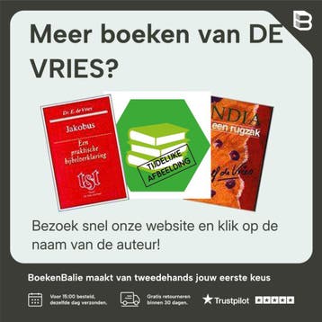 GROOT VERTELBOEK BIJBELSE GESCHIEDENIS - DE VRIES, Verzenden, Gelezen, DE VRIES