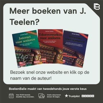 WINDOWS XP VOOR SENIOREN - J. Teelen 9789022944448, Verzenden, Gelezen, J. Teelen
