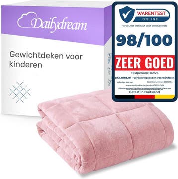 Verzwaringsdeken kind 90x120cm | Retourdeal 36% Korting, Eenpersoons, Nieuw, Ophalen of Verzenden, Deken of Dekbed