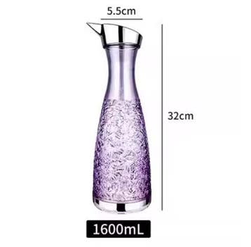 Acryl Drankkan met Filter 1,6L Transparante Waterkan, Verzenden, Nieuw