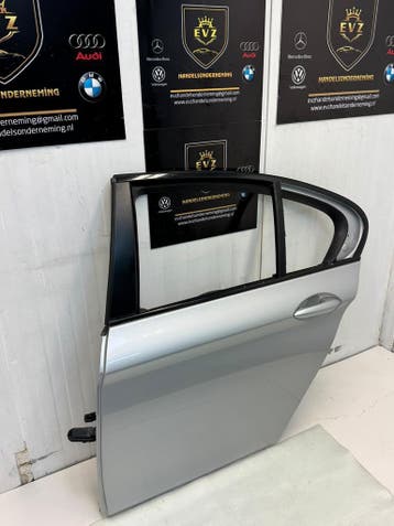 Portier 4-deurs links achter BMW 5-serie bj.2015 grijs A83, Auto-onderdelen, Gebruikt, Achter, BMW, Deur
