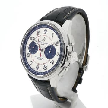Breitling Premier B01 Bentley Mulliner Limited Edition; C..., Ophalen of Verzenden, Zo goed als nieuw, Leer, Overige merken