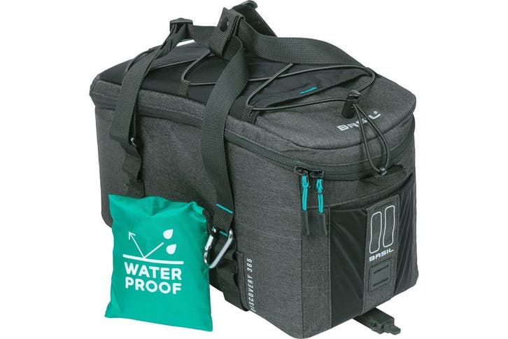 Basil Basil Discovery 365D M MIK Fietstas 9L – Zwart Melee –, Fietsen en Brommers, Fietsaccessoires | Fietstassen, Nieuw, Verzenden