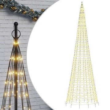 Lichtslinger 500cm led-kerstboom | retourdeal 66% korting, Diversen, Kerst, Ophalen of Verzenden, Gebruikt