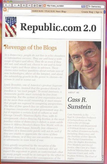 Republic.com 2.0 - Cass R. Sunstein 9780691133560, Verzenden, Gelezen, Cass R. Sunstein