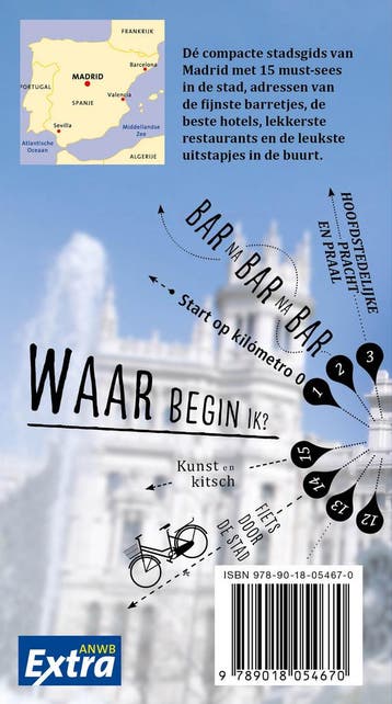 Madrid / ANWB Extra 9789018054670 Maria Anna Halker, Boeken, Verzenden, Zo goed als nieuw, Maria Anna Halker