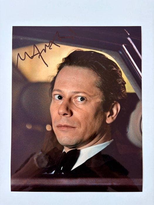 Mathieu Amalric as Dominic Greene handsigned photo with, Verzamelen, Film en Tv