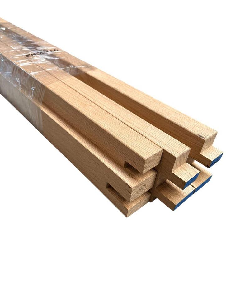 Massief eiken kozijnpakketten, Doe-het-zelf en Verbouw, Hout en Planken, Nieuw, Ophalen of Verzenden