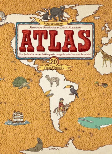 Atlas - Daniel Mizielinski 9789401455312, Verzenden, Zo goed als nieuw, Daniel Mizielinski