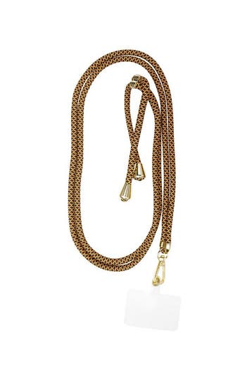 Goudlief Telefoonkoord print (Telefoonketting, Accessoires), Verzenden, Nieuw
