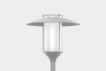 4 meter aluminium lichtmast inclusief 33W LED armatuur –..., Nieuw