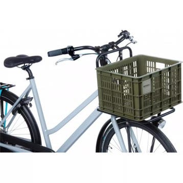 Basil Fietskrat M - Gerecycled Kunststof - Mosgroen - 29,..., Ophalen of Verzenden, Nieuw
