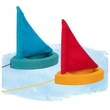 Goki houten zeilboot speelgoed - kl van €9,99 voor €8,99, Ophalen of Verzenden, Nieuw
