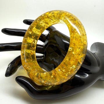 Baltisch amber armband bangle cuff bracelet 58,4 gram -