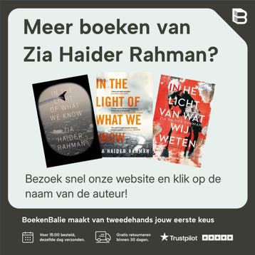 In the Light of What We Know - Zia Haider Rahman, Verzenden, Zo goed als nieuw, Zia Haider Rahman