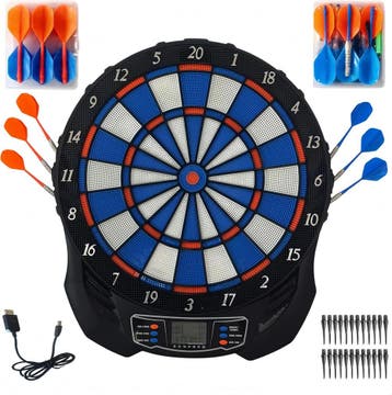 Elektronisch Dartbord 1-8 spelers | Retourdeal 56% Korting, Ophalen of Verzenden, Nieuw, Dartbord met pijlen, Elektronisch