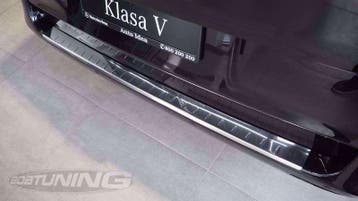 Rvs bumperbescherming Mercedes Vito W447 2014-2019 | 2020+, Ophalen of Verzenden, Nieuw