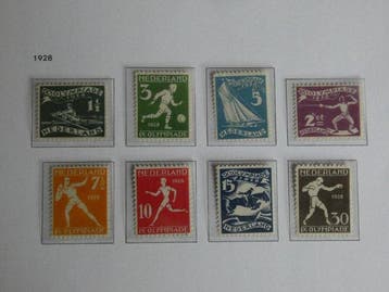 Nederland 1923/1940 - Collectie postzegels in LX DAVO album, Gestempeld