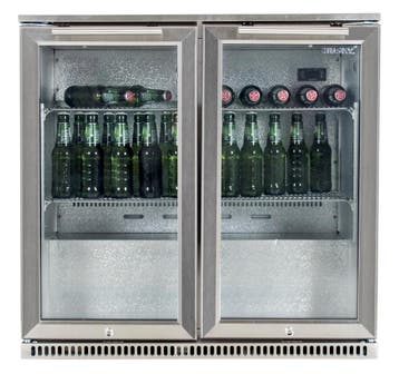barkoelkast | RVS | 189L | 2 deuren | 500 x 870 x 840 mm, Verzenden, Nieuw in verpakking