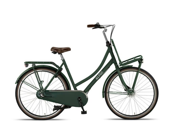 Altec Retro Transportfiets 28 inch - Groen, Fietsen en Brommers, Fietsen | Dames | Damesfietsen, Overige merken, Versnellingen