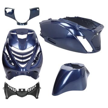 Kappenset – Piaggio Zip – 5-delig - met SP neus – Midnight, Ophalen of Verzenden, Nieuw