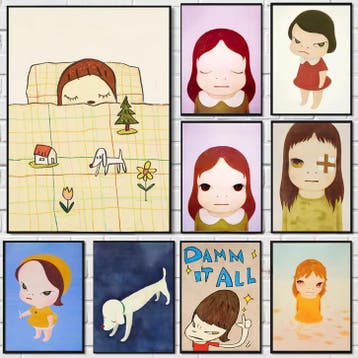 Japanse Cartoon Canvas Poster – Kunst Wanddecoratie Kinderka, Verzenden, Nieuw
