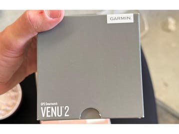 Garmin Venu 2 45 mm slate rand van roestvrij staal met, Verzenden, Nieuw, Garmin