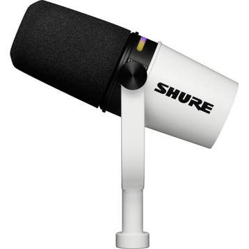 Shure MV7+ XLR/USB SPEECH Microphone White, Ophalen of Verzenden, Nieuw, Overige typen