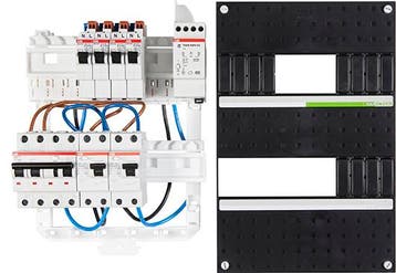 Groepenkast ABB Hafonorm | 4 Groepen 4 x Lichtgroepen +, Ophalen of Verzenden, Nieuw, Groepenkast