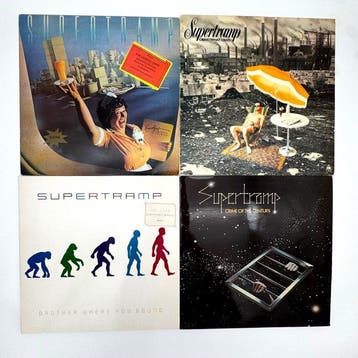Supertramp - 4 great SUPERTRAMP albums - Diverse titels - LP, Cd's en Dvd's, Nieuw in verpakking