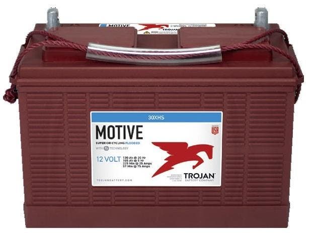 Trojan 30XHS Deep-Cycle accu 12 volt 130 ah, Zakelijke goederen, Machines en Bouw | Heftrucks en Intern transport, Ophalen of Verzenden