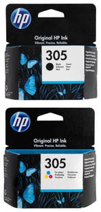 HP Cartridge HP 305 zwart/kleur - 2 stuks, Verzenden, Nieuw