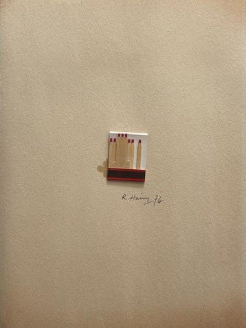 Raymond Hains (1926-2005) - Saffa, Antiek en Kunst