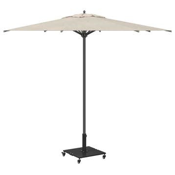 vidaXL Parasolvoet 26.8 kg Zwart Vierkant Verstelbaar, Tuin en Terras, Verzenden, Nieuw, Minder dan 1 meter, Parasolvoet