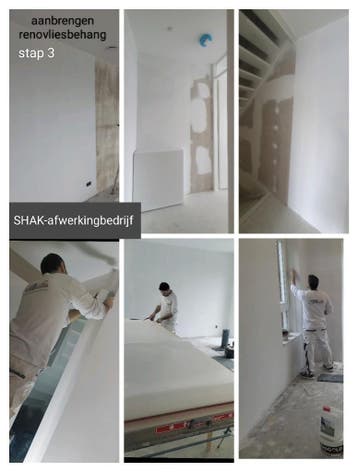 Stukadoor Renovlies behang Schilder Stucen, Kleuradvies, Binnenschilderwerk