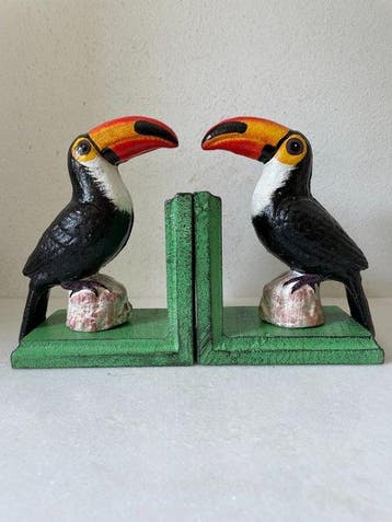 Boekensteunen (2) - Gietijzer, Antiek en Kunst, Curiosa en Brocante
