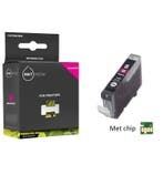 Geschikt Canon CLI-8PM  inktcartridge Foto Magenta MET CHIP, Nieuw, Cartridge, Inktmedia