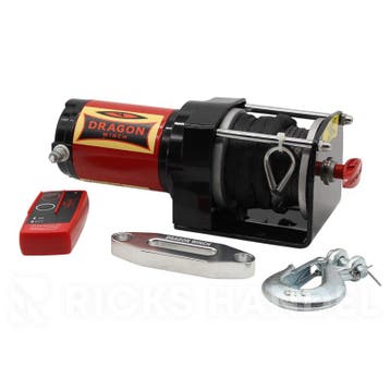Elektrische lier Dragon Winch DWM 3000 ST-S met liertouw –, Ophalen of Verzenden, Nieuw