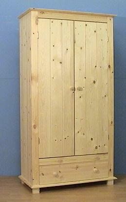 houten 2-DEURSKAST 74, 94 of 112cm breed, Huis en Inrichting, Nieuw, 25 tot 50 cm, 100 tot 150 cm, 150 tot 200 cm