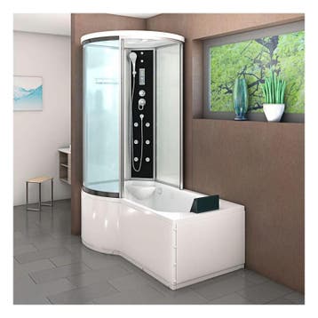 Douche- Bad Combinatie Lucano 170X98X220 (Badkamer), Huis en Inrichting, Badkamer | Complete badkamers, Ophalen of Verzenden, Nieuw