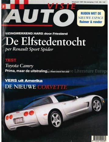 1997 AUTOVISIE MAGAZINE 02 NEDERLANDS, Nieuw, Author
