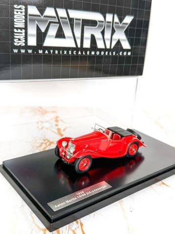Modelauto - Matrix 1:43 Aston Martin 15/98 2/4 Passenger, Nieuw